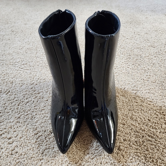 Dolls Kill x Lady Godiva - Excited Enough Patent Ankle Boots - Picture 2 of 11